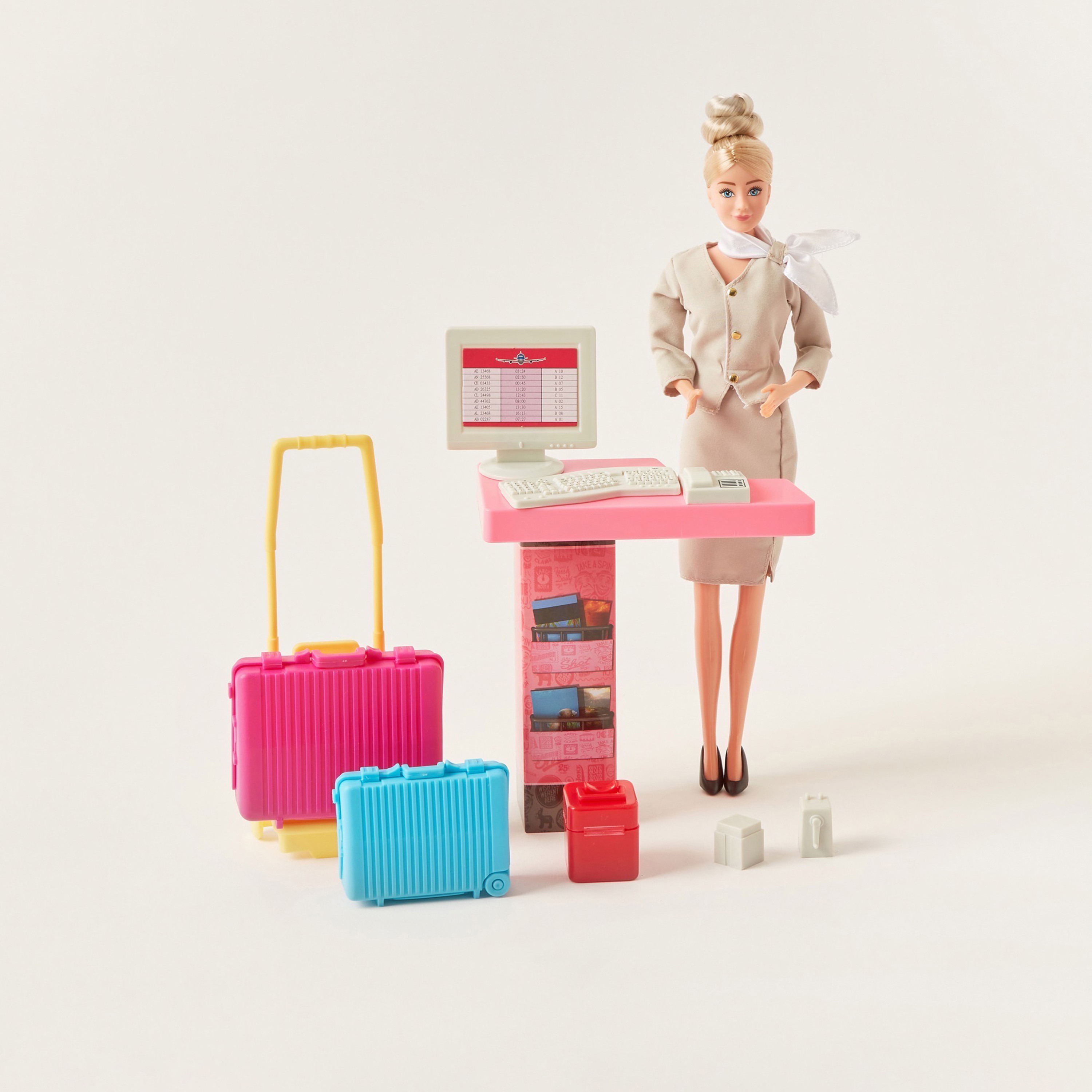 Barbie cheap office set