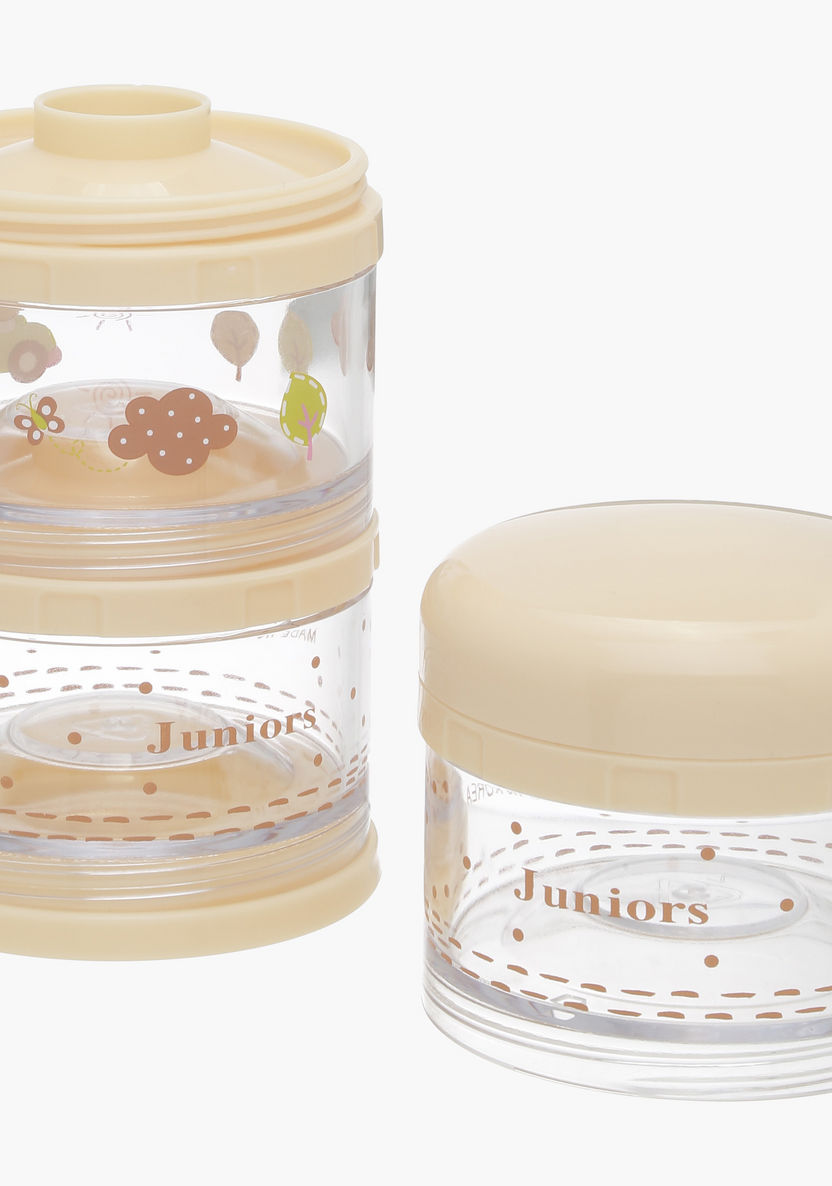 Juniors Milk Powder 3-Compartments Container-Accessories-image-1
