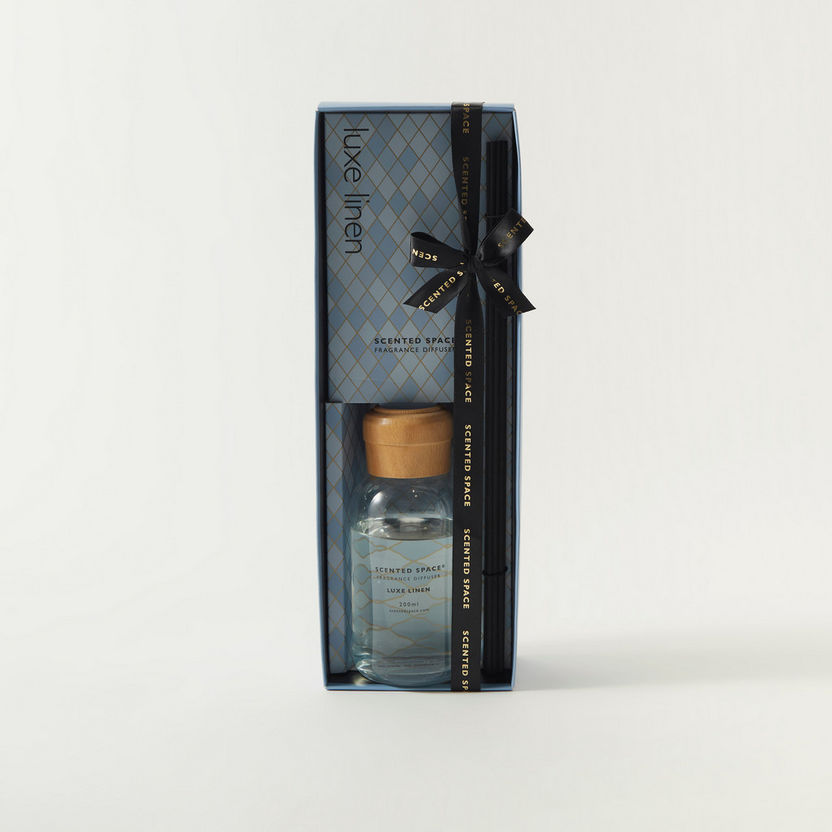 Scented Space Luxe Linen Fragrance Reed Diffuser - 200 ml-Reed-image-0