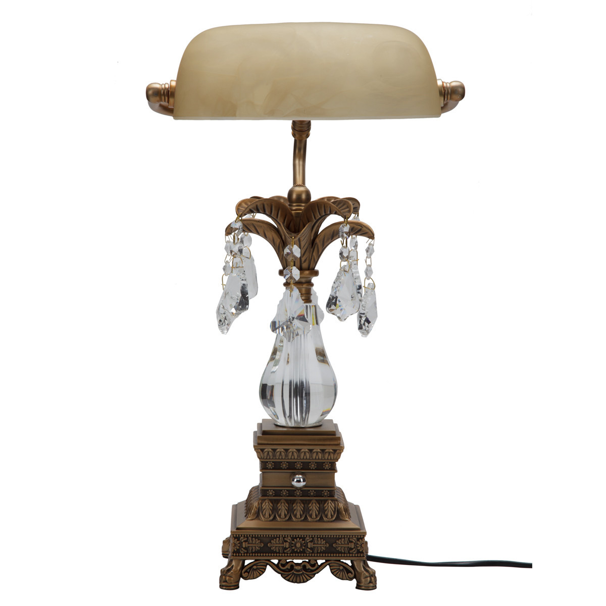 Trump Home Crystal Drops Table Lamp-household-lighting-tableanddesklamps-image-1
