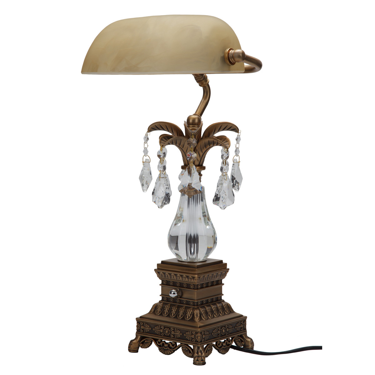 Trump Home Crystal Drops Table Lamp-household-lighting-tableanddesklamps-image-2