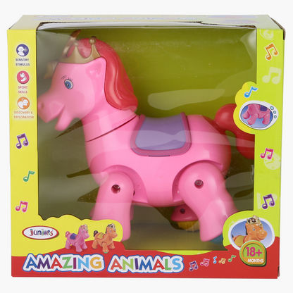 Juniors Amazing Animals Musical Horse