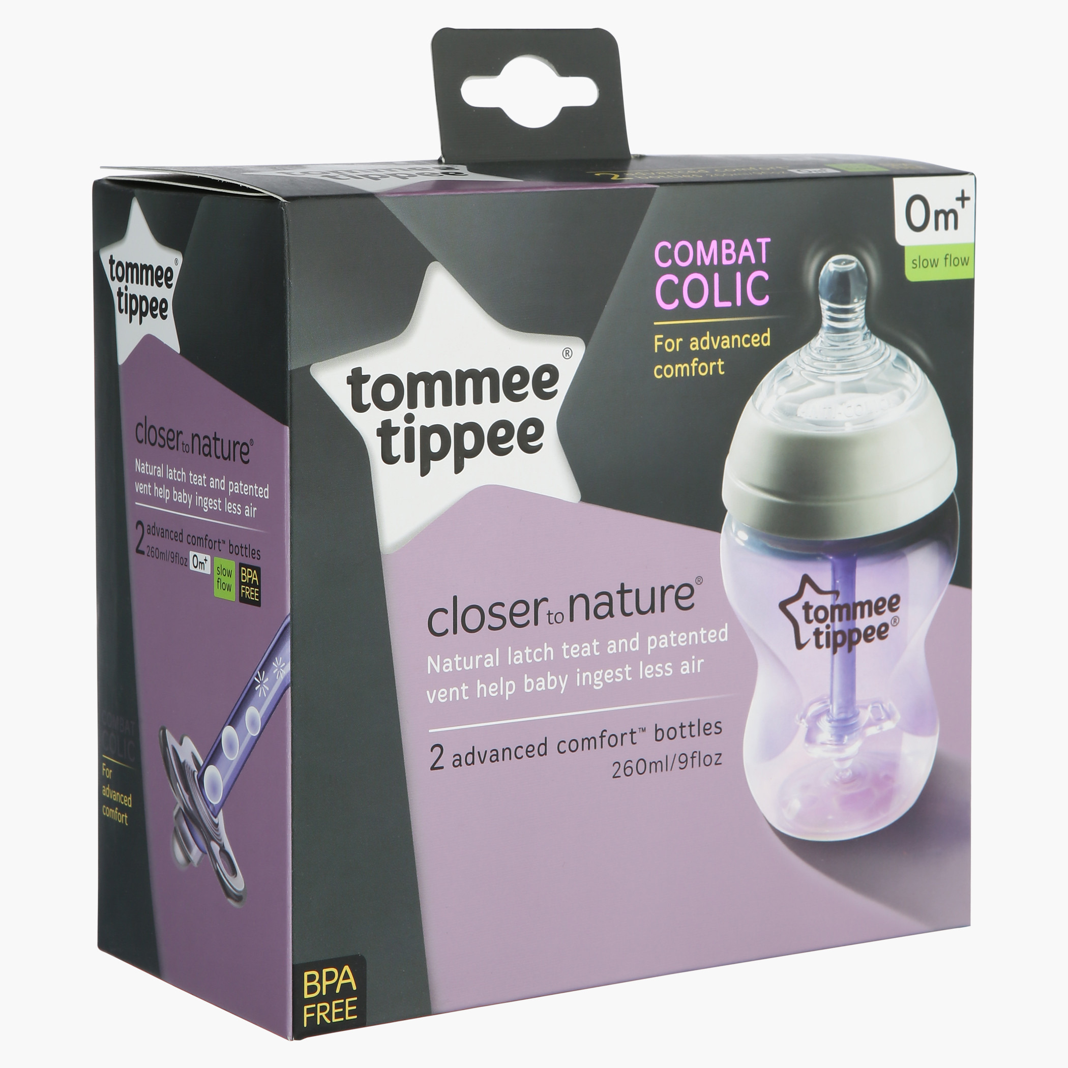 Tommee Tippee Feeding Bottle - Set of 2-baby-feeding-feedingbottles-bottlesandteats-image-2