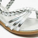 Kidy Braided Strap Slip-On Sandals-Girl%27s Sandals-thumbnailMobile-4