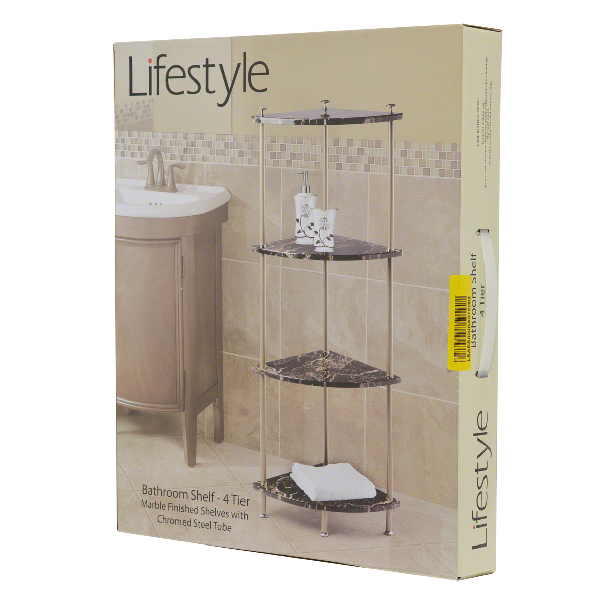 Marble Finished 4 Tier Bathroom Shelf-household-bathandlaundry-bathaccessories-bathaccessorysets-image-4