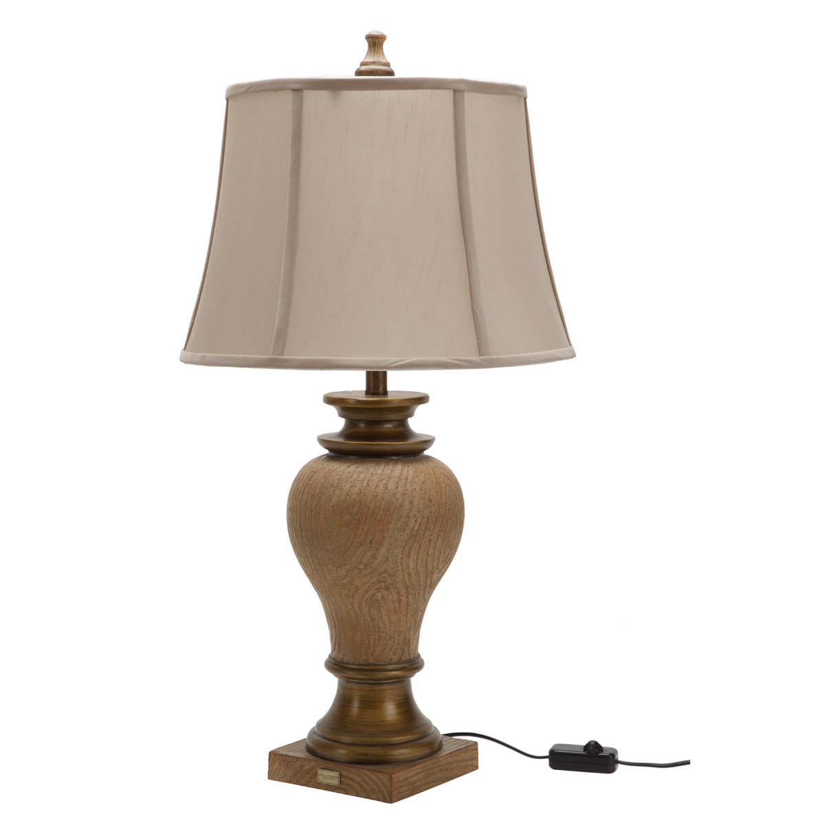Jane Seymour Table Lamp with Textured Stand-household-lighting-tableanddesklamps-image-1