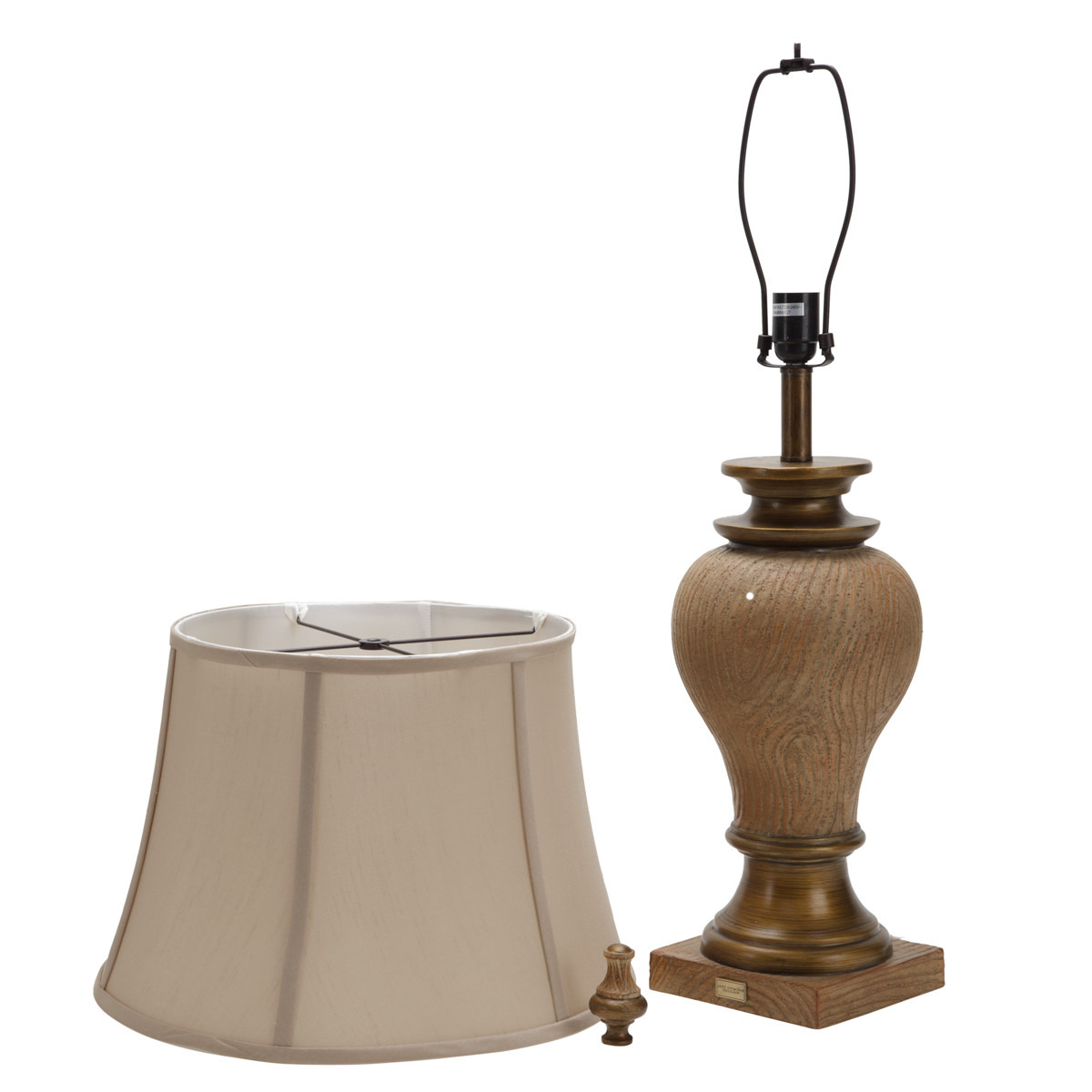 Jane Seymour Table Lamp with Textured Stand-household-lighting-tableanddesklamps-image-2