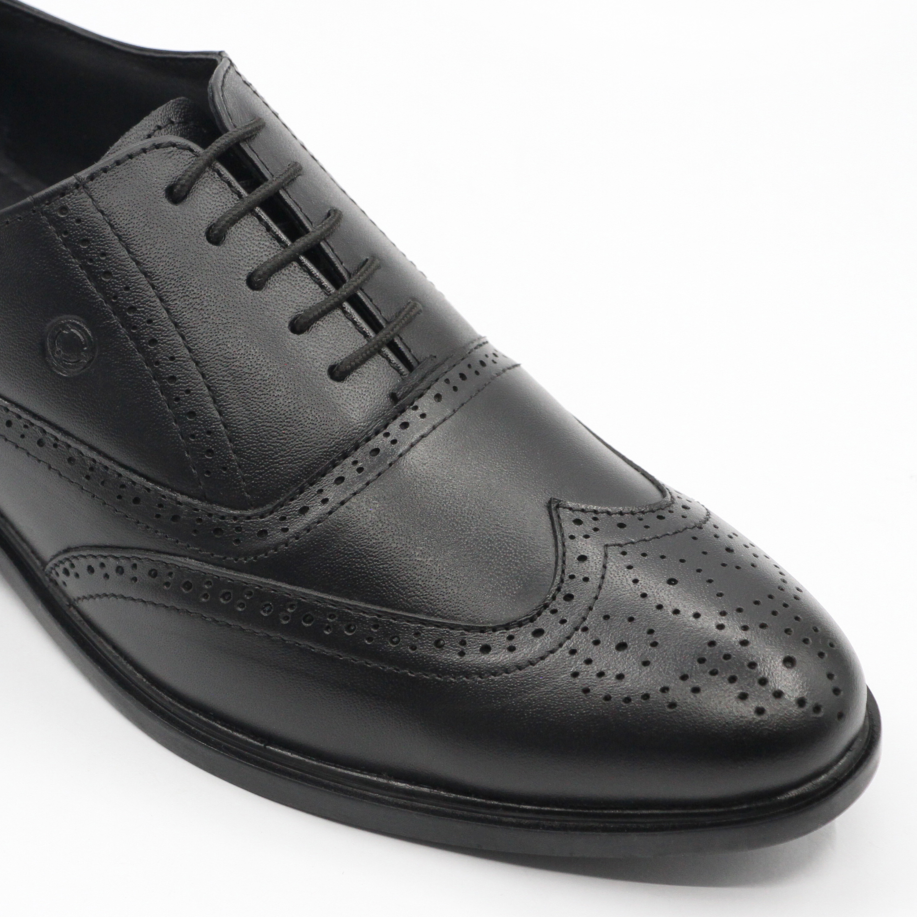 جيوميني - حذاء بروغ لوك3 للرجال برباط | 1563-men-shoes-formalshoes-image-2