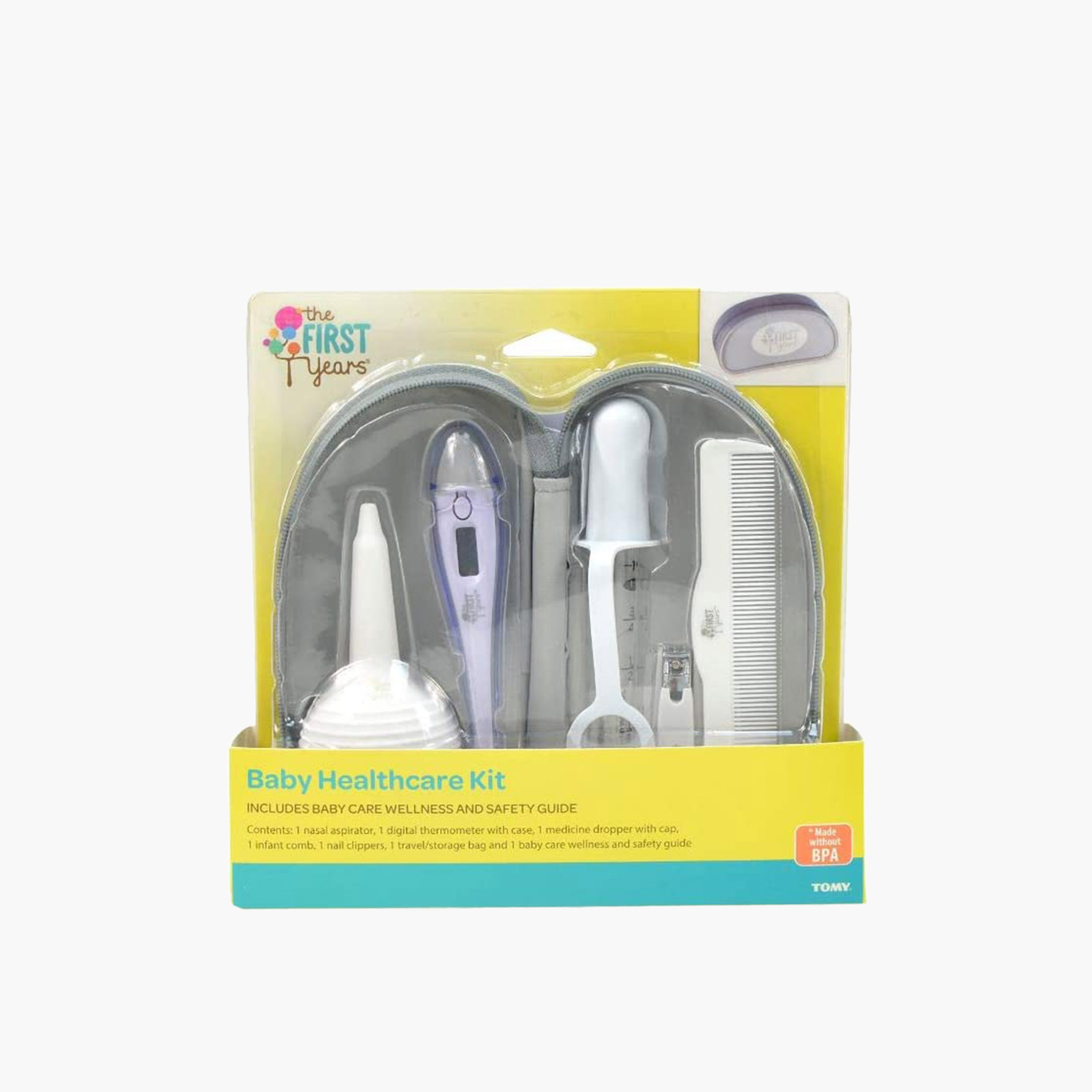 مجموعة العناية بالصحة للرعاية بالطفل من ذا فيرست ييرز-baby-healthandsafety-thermometersandaspirators-image-1