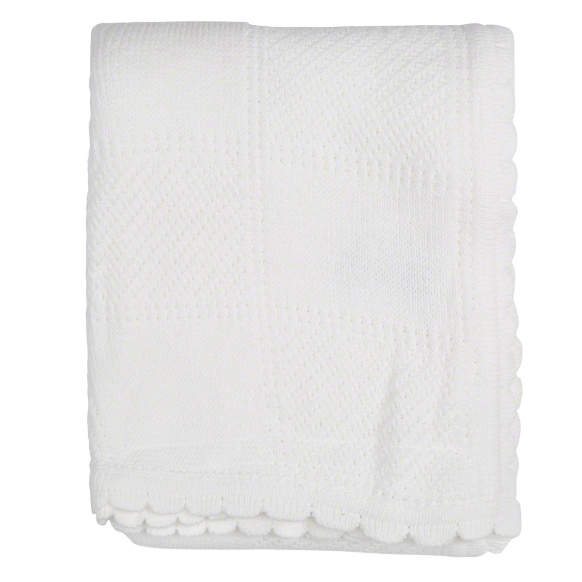 Juniors Knitted Cellular Blanket-baby-nursery-blanketsandswaddles-blanketsandquilts-image-1