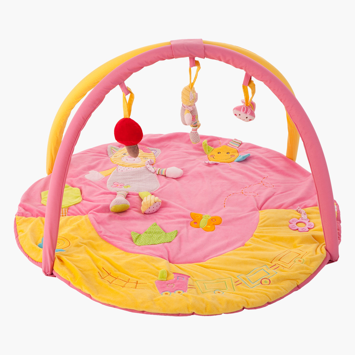 Juniors Lovely Cat Thinner Soft Playgym-baby-infantactivity-playgyms-image-1