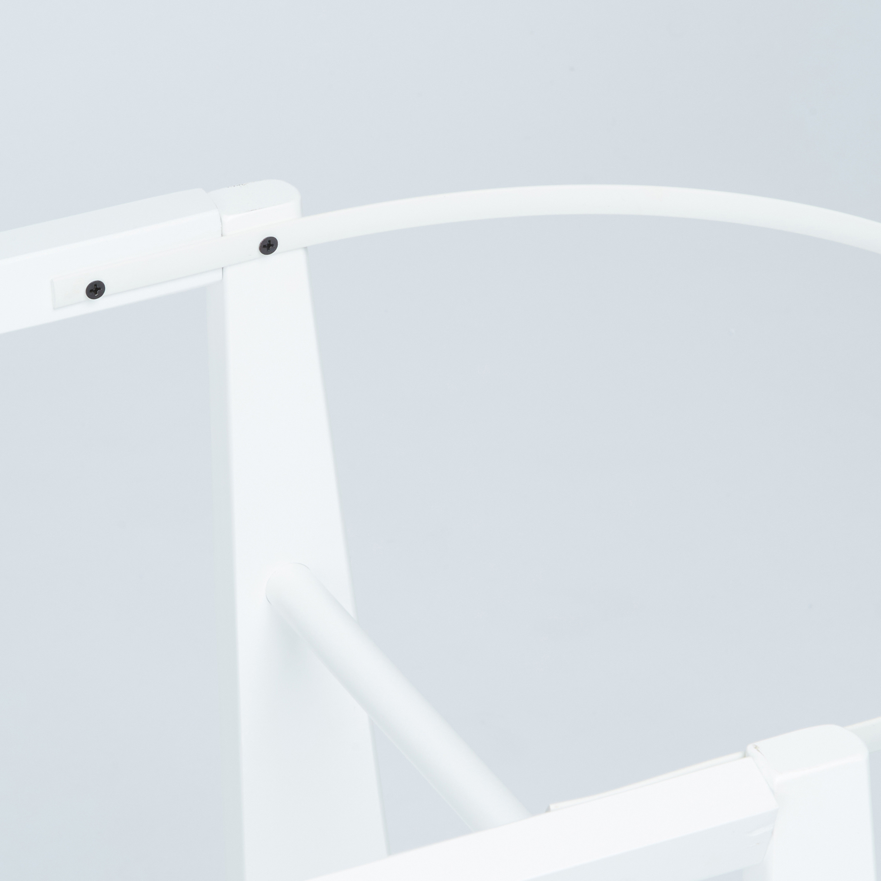 حامل مهد خشبي من جونيورز - أبيض-baby-nursery-furniture-cribsandbeds-bassinets-image-2