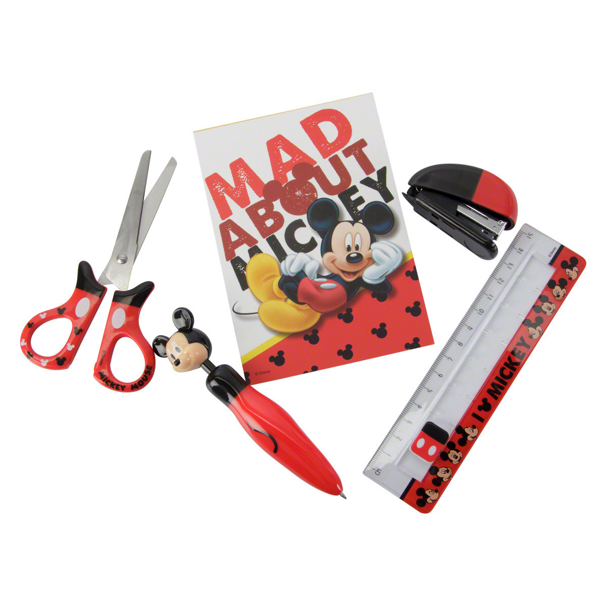 Mickey Mouse Printed Stationery Gift Set-school-stationery-sets-image-1