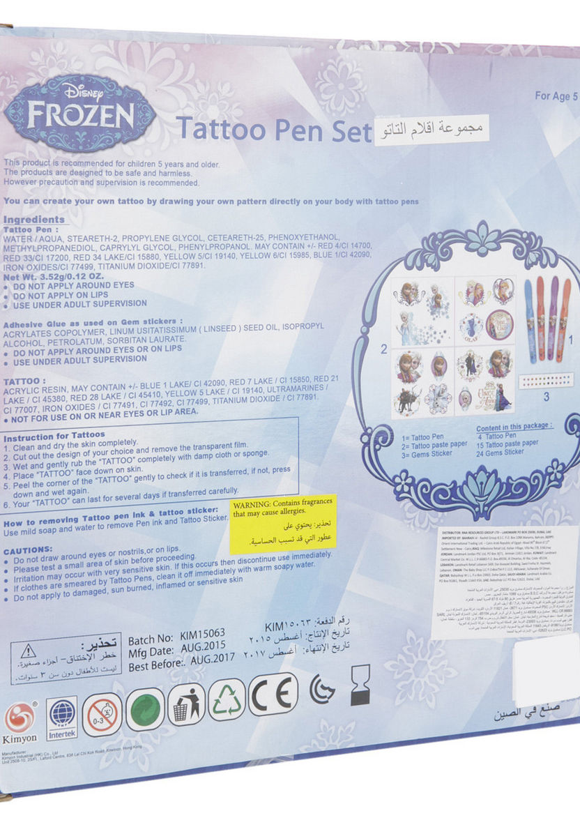 Frozen Tattoo Pen Set-Gifts-image-1