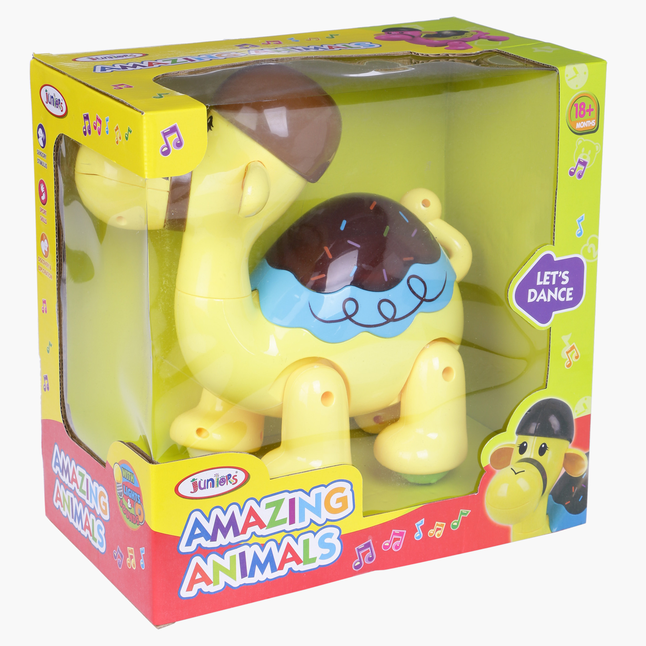 لعبة جمل مزودة بأضواء وبموسيقى من جونيورز-toys-babyandtoddlertoys-learningtoys-image-4