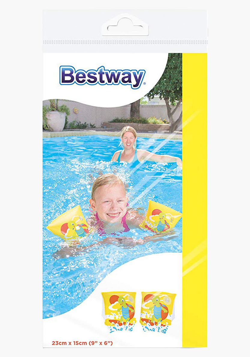 Bestway Turtle Printed Armband Set-Beach and Water Fun-image-1
