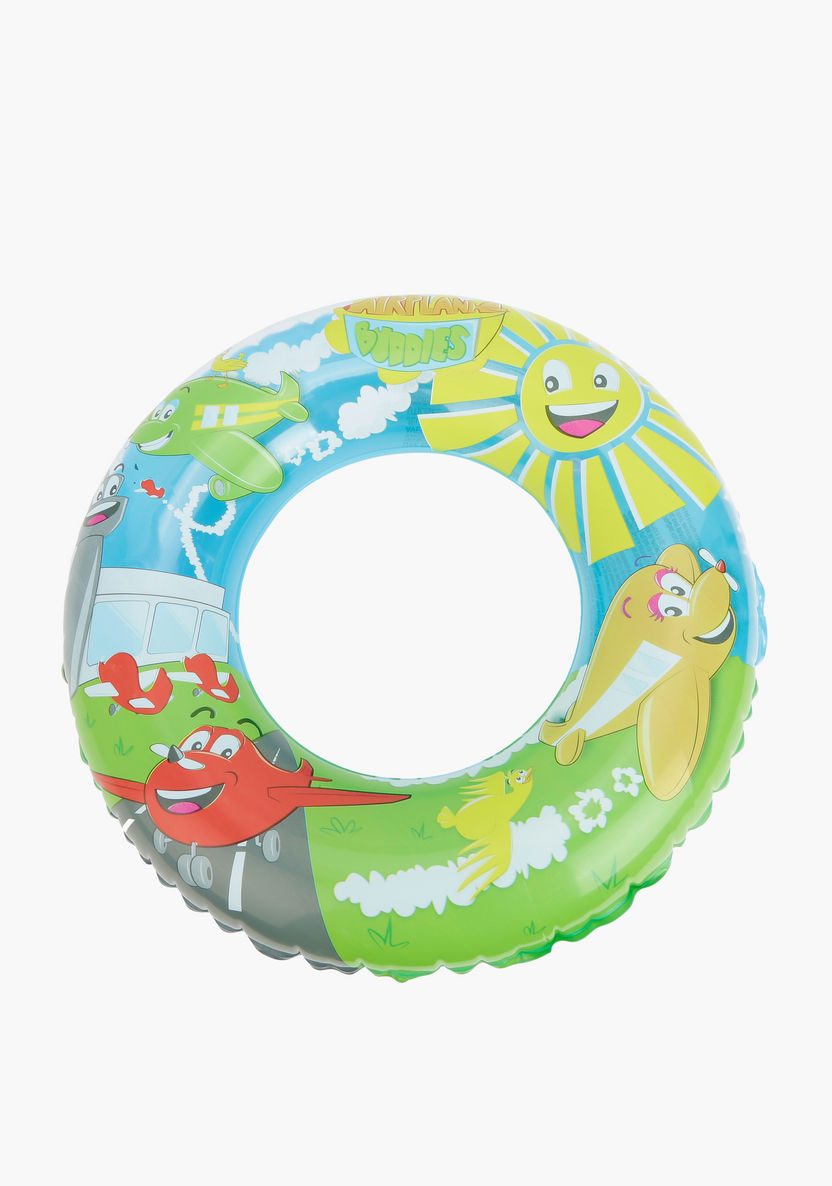 Printed Inflatable Swimming Ring-Beach and Water Fun-image-0