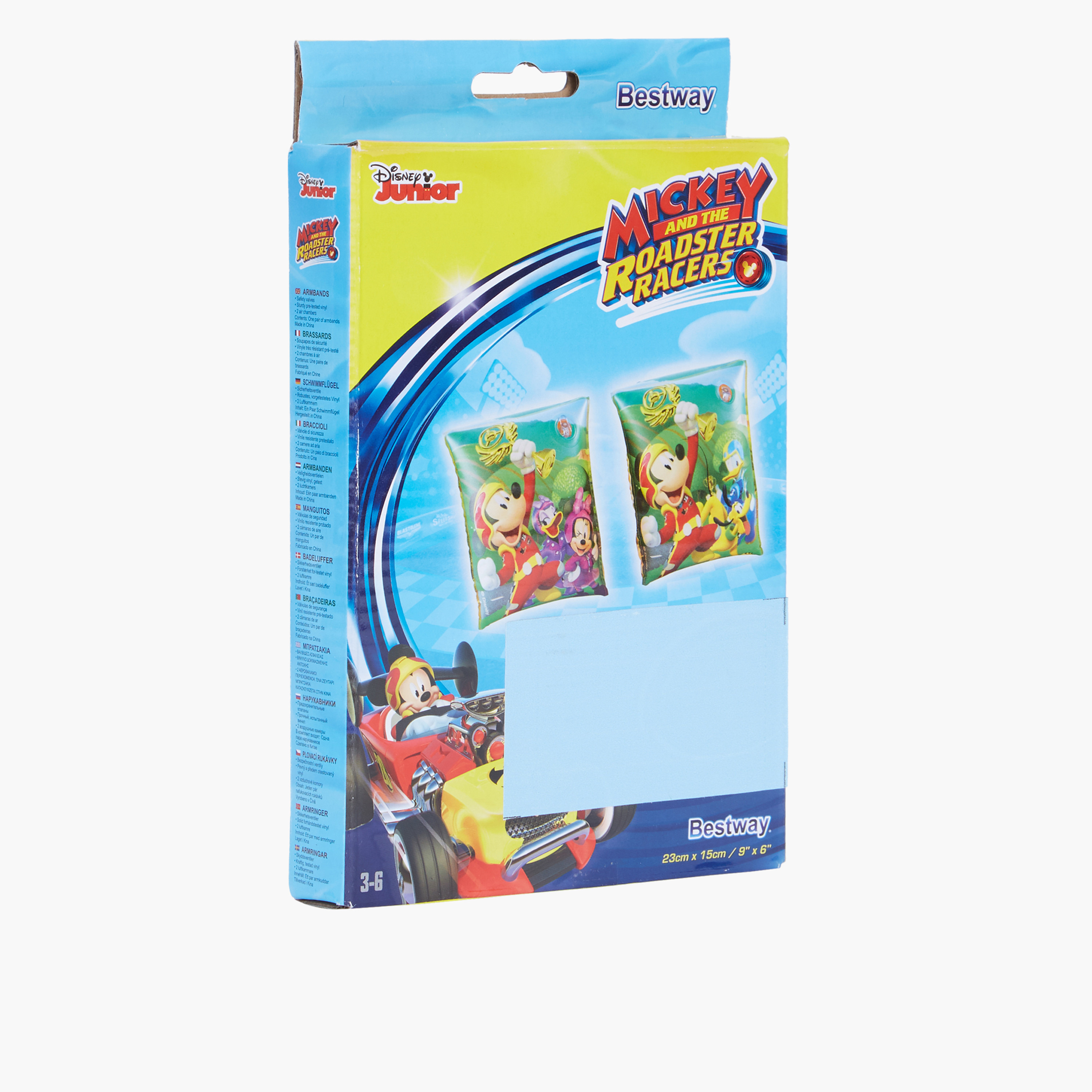 Bestway Mickey and the Roadster Racers Printed Armband-boys-clothing-sportswear-swimwear-image-1