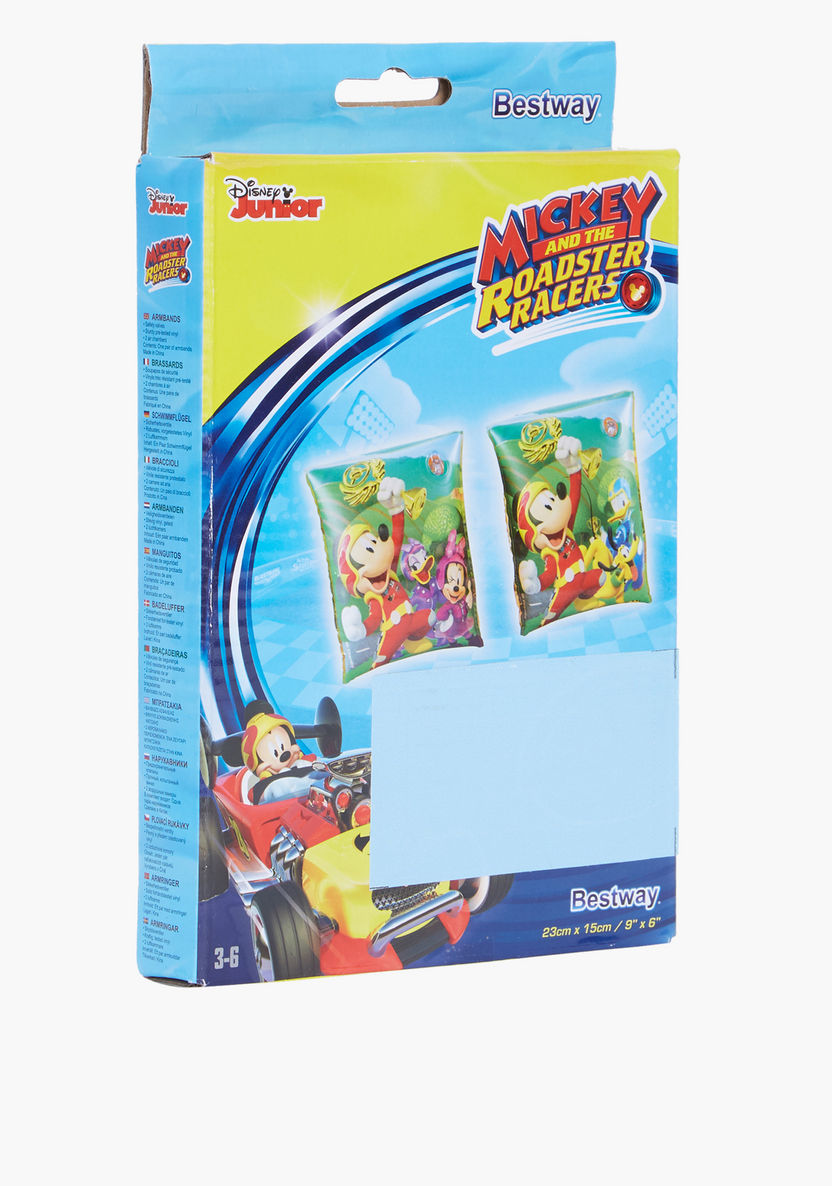 Bestway Mickey and the Roadster Racers Printed Armband-Beach and Water Fun-image-0