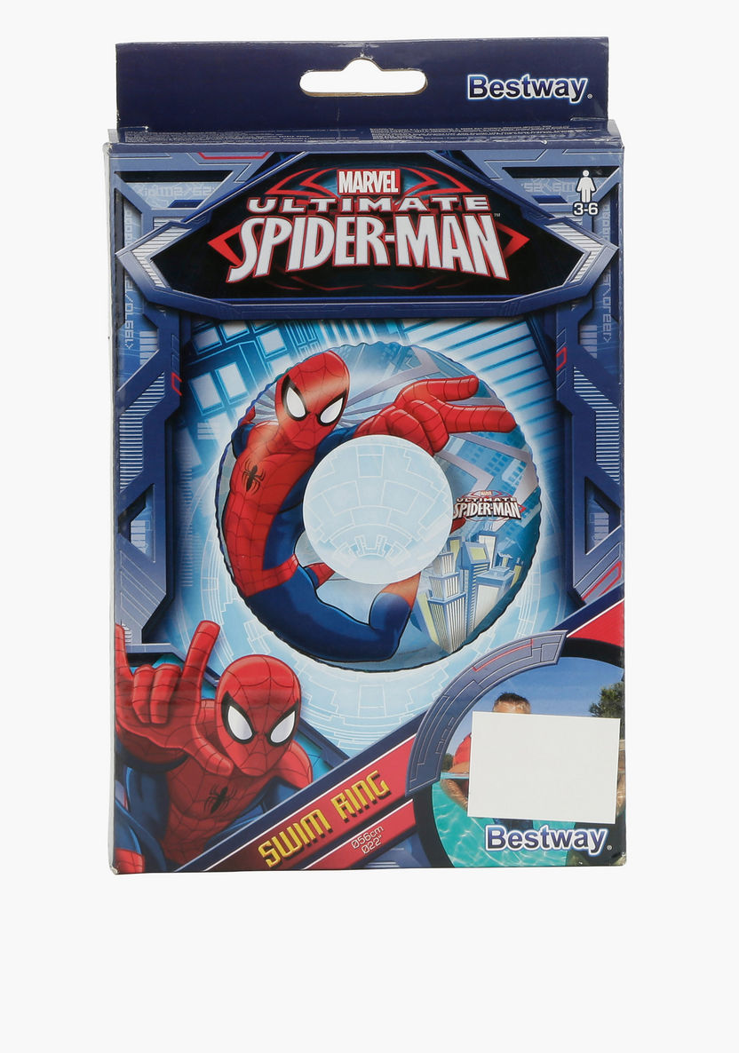 Spider-Man Printed Swim Ring-Beach and Water Fun-image-0