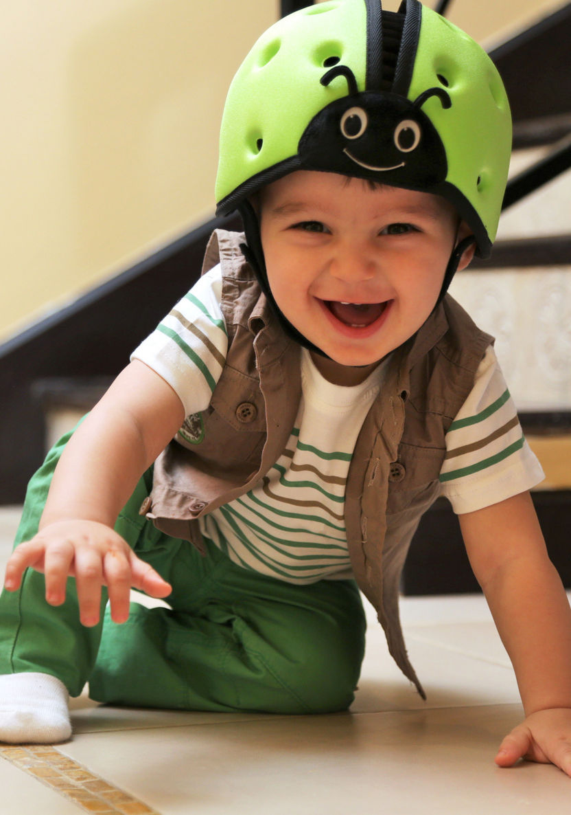 SafeheadBABY Lady Bird Helmet - Green-Bikes and Ride ons-image-3