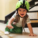 SafeheadBABY Lady Bird Helmet - Green-Bikes and Ride ons-thumbnail-3