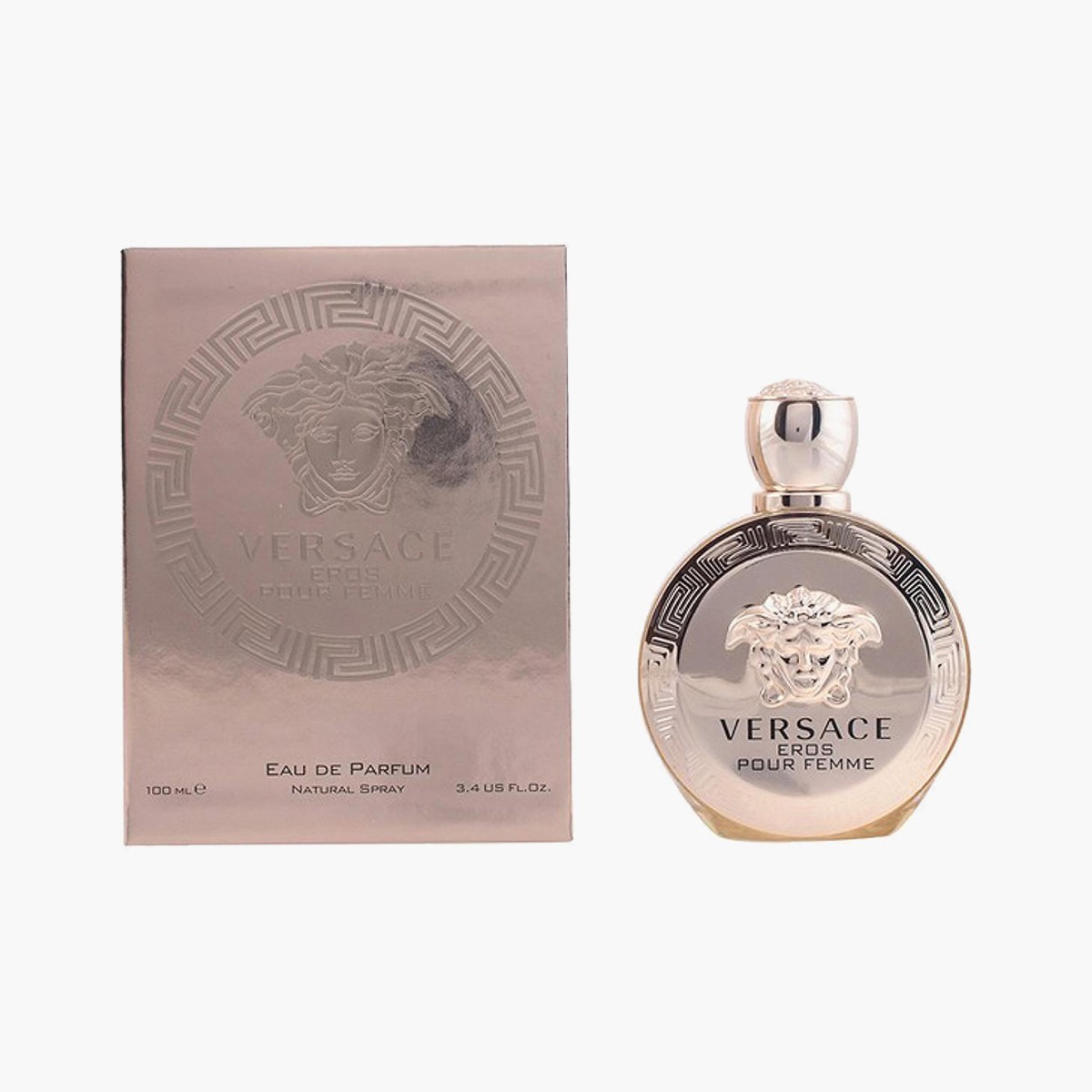 Buy Versace Eros Pour Femme Eau de Parfum Natural Spray for Women 100 ml Online Centrepoint Bahrain