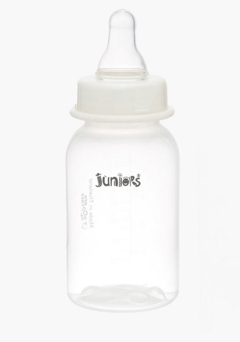 Juniors 120 ml Feeding Bottle - Set of 3-Bottles and Teats-image-2