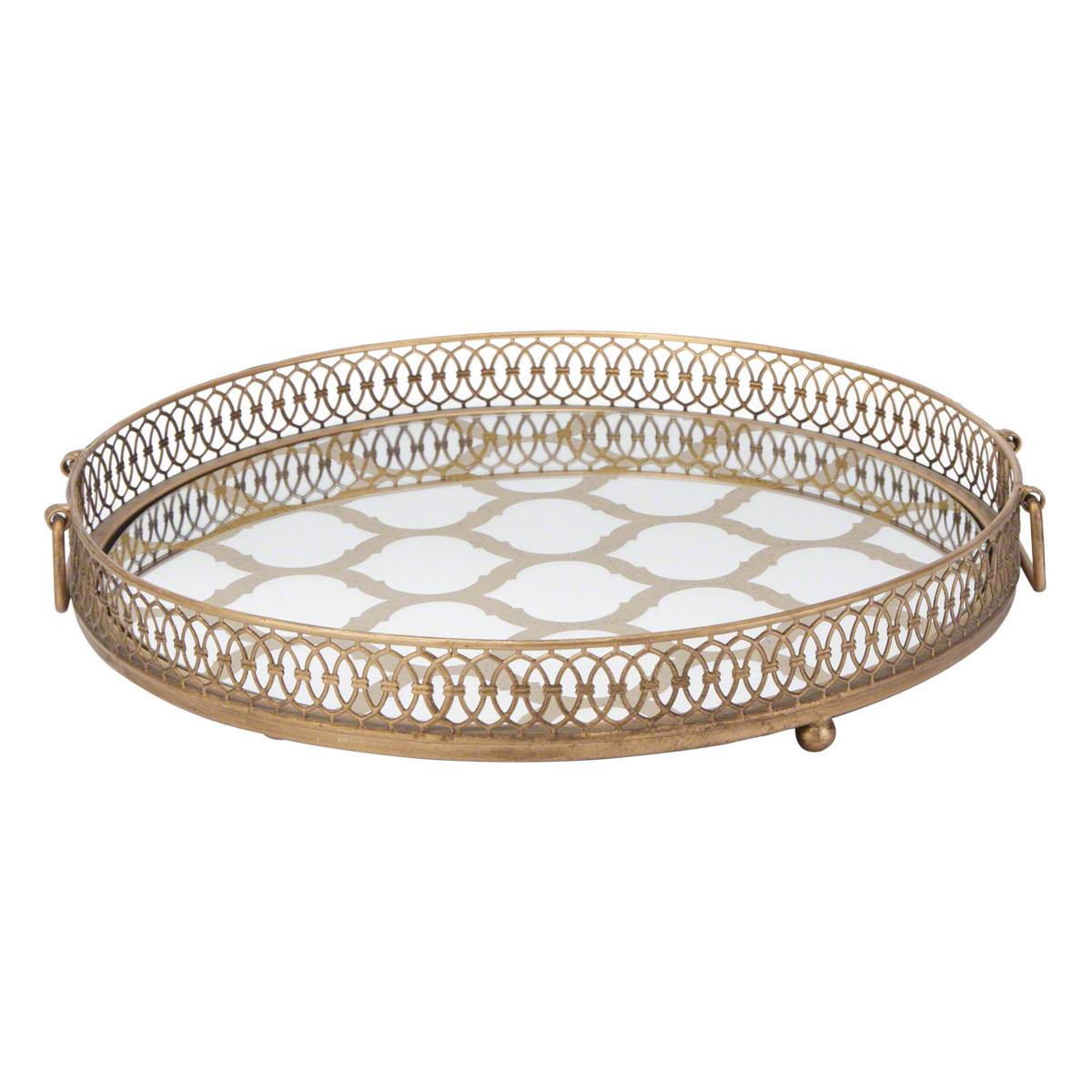 Decorative Mirror Tray-household-dining-serveware-servingtrays-image-1