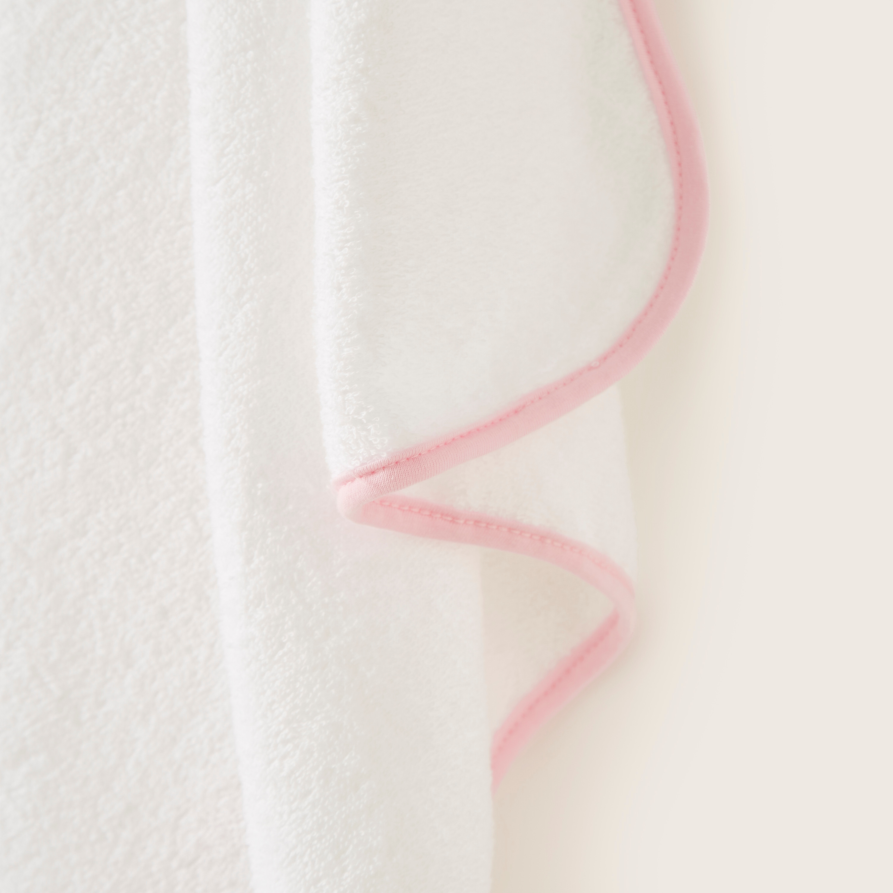 Juniors Embroidered Towel with Hood - 76x76 cms-baby-bathandcare-towels-image-3