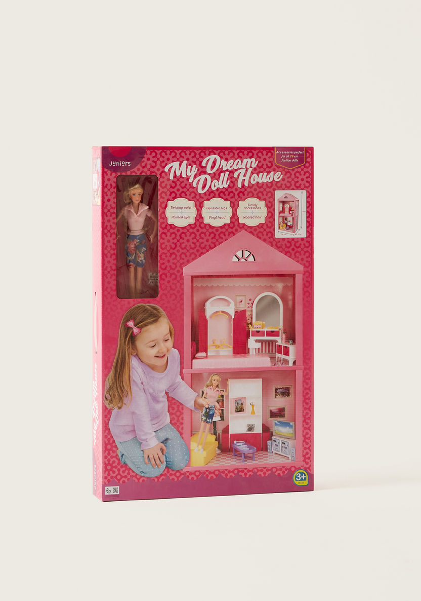 Juniors My Dream Doll House Playset-Dolls and Playsets-image-3