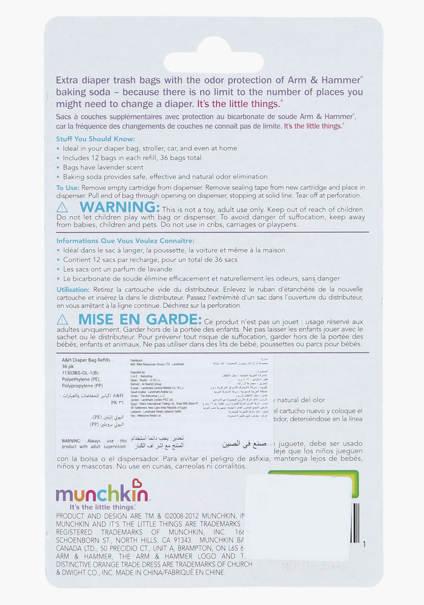 Munchkin Diaper Disposal Bags-Diaper Accessories-image-1
