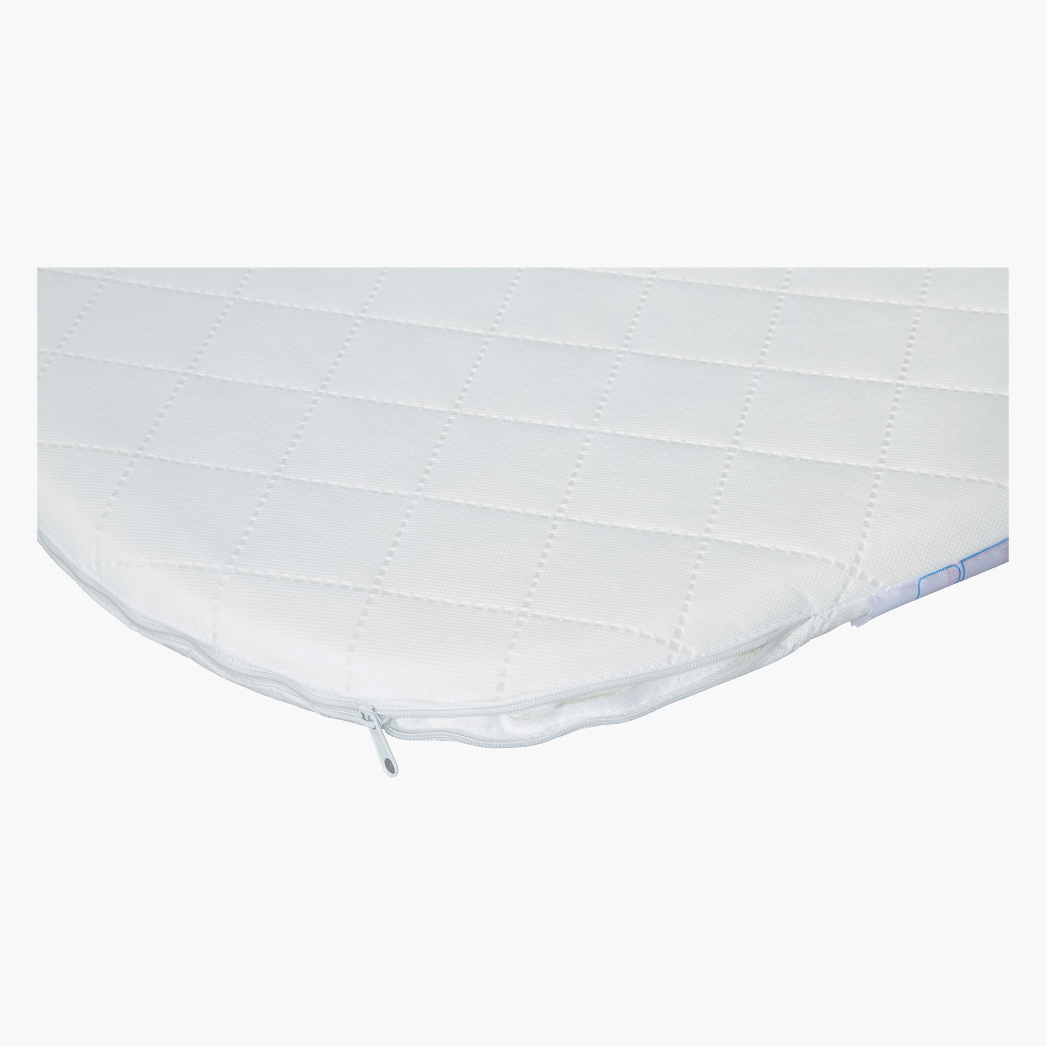 Buy Kit for Kids Kidtex Cradle Mattress with Curved lines White 81x43x3cms Online Mothercare Bahrain