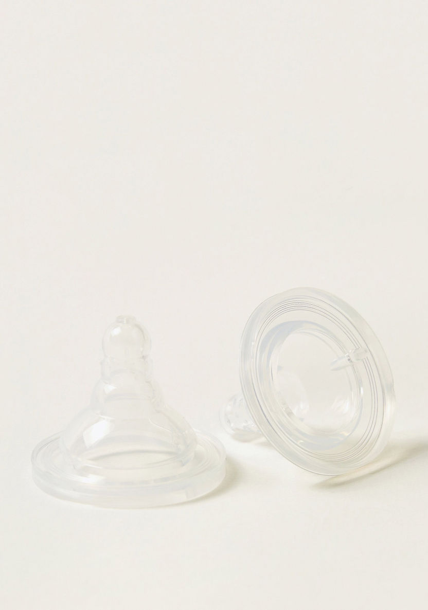 Giggles Slow Flow Nipple - Set of 2-Bottles and Teats-image-2