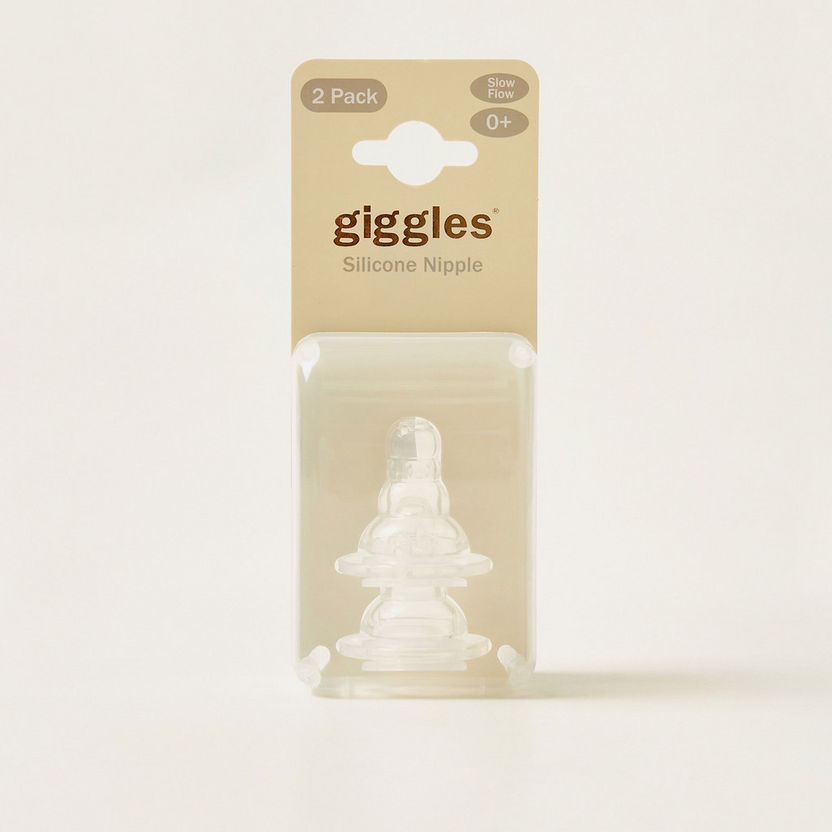 Giggles Nipple - Set of 2-Bottles and Teats-image-3