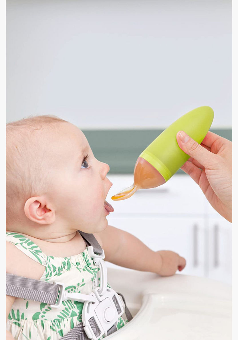 Boon Squirt Toddler Feeding Spoon with Dispenser-Mealtime Essentials-image-1