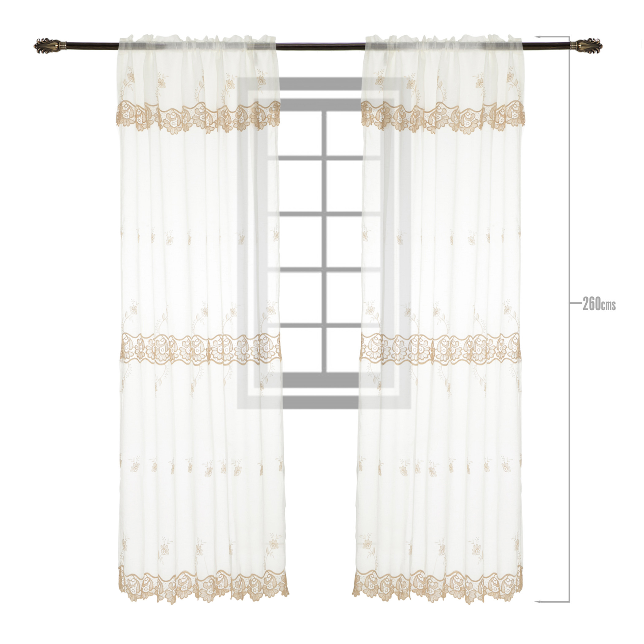 Adore Lace Curtains - Set of 2-household-windows-curtains-image-3