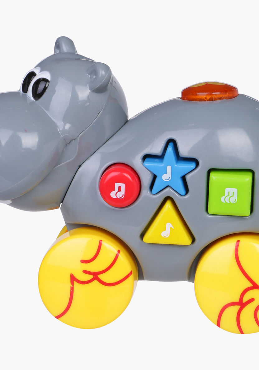 Juniors Musical Hippo Toy-Baby and Preschool-image-0