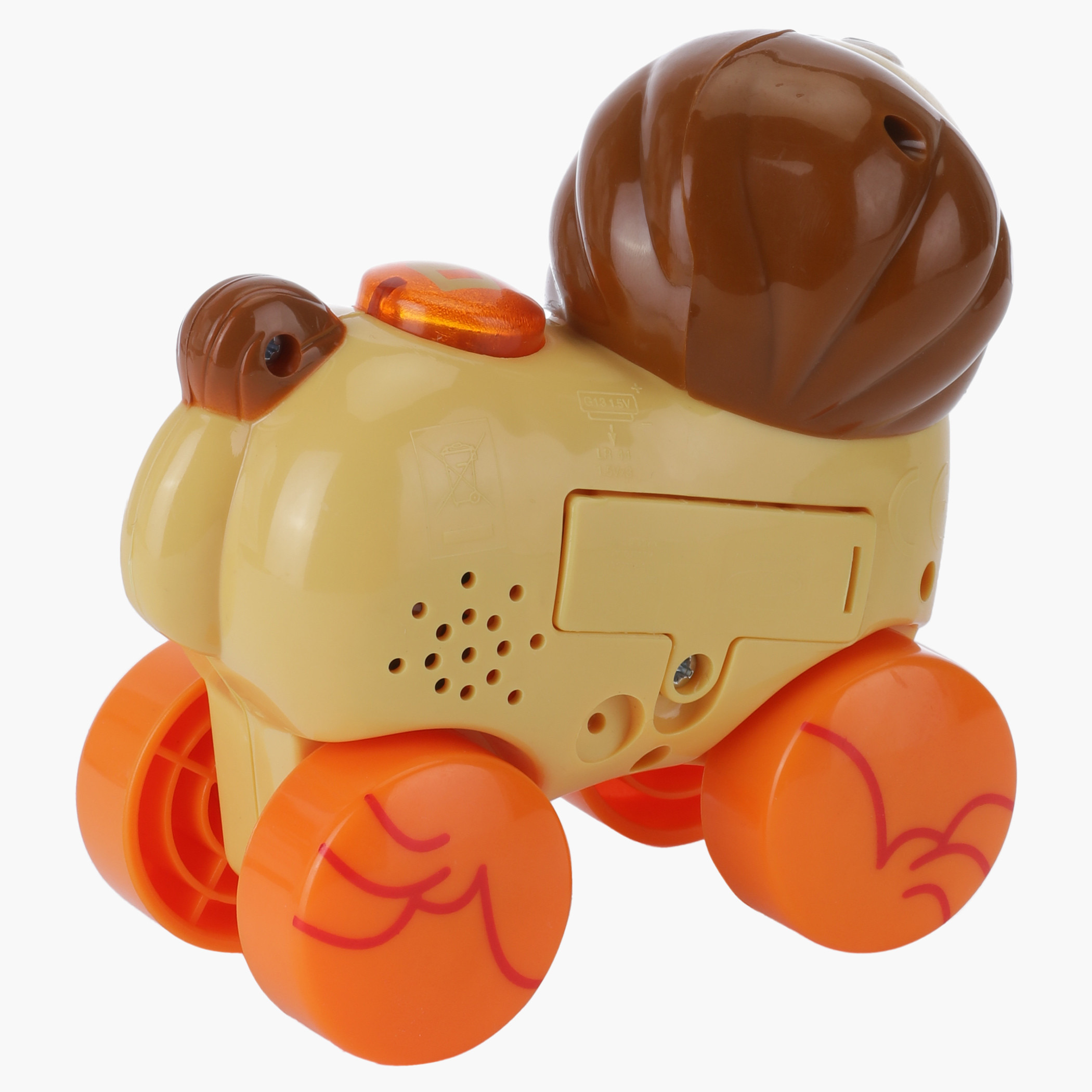 Juniors Musical Roll Along Lion Toy-toys-babyandtoddlertoys-learningtoys-image-3