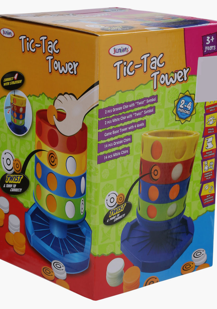 Juniors Tic-Tac Tower-Blocks%2C Puzzles and Board Games-image-3