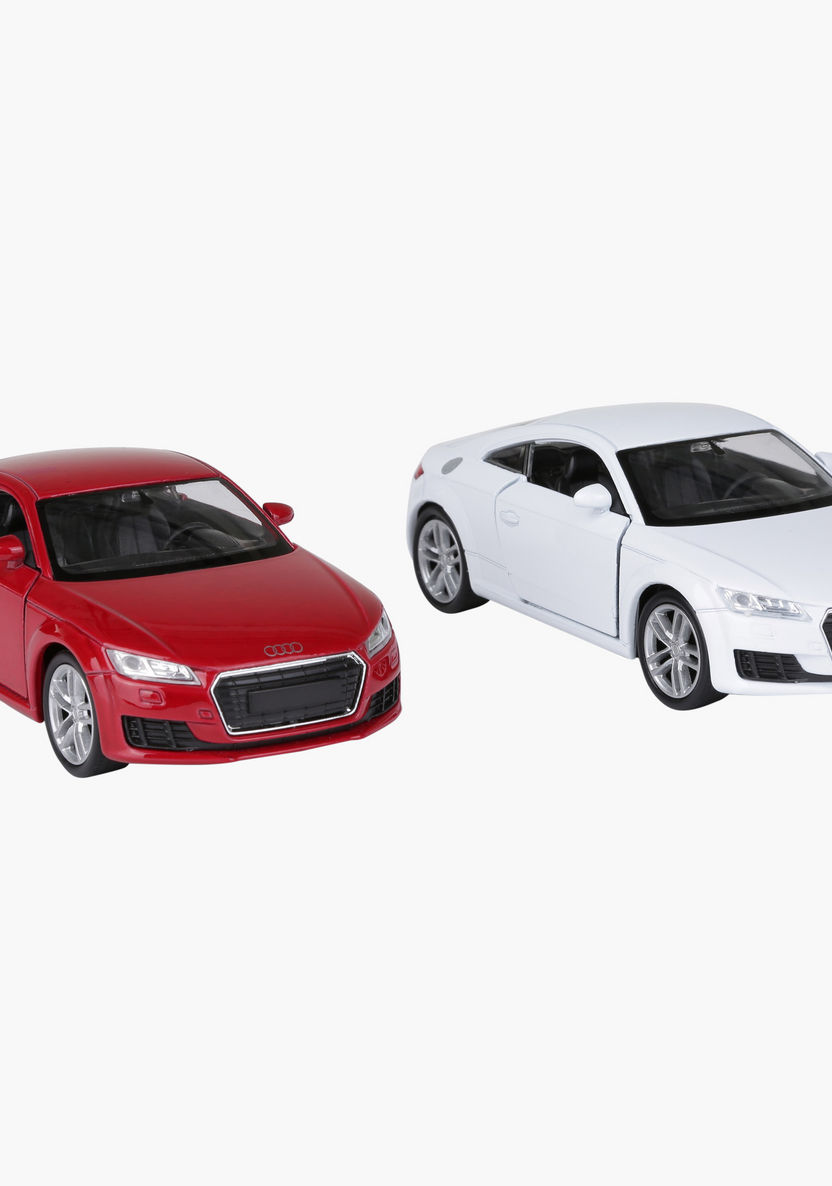 Welly Diecast Audi TT Pull Back Twin Car Pack-Scooters and Vehicles-image-0