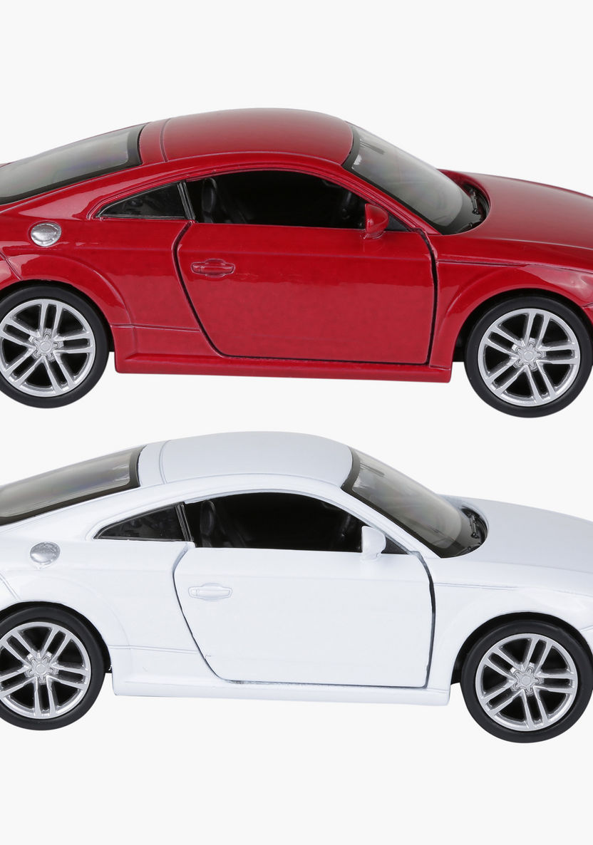 Welly Diecast Audi TT Pull Back Twin Car Pack-Scooters and Vehicles-image-2