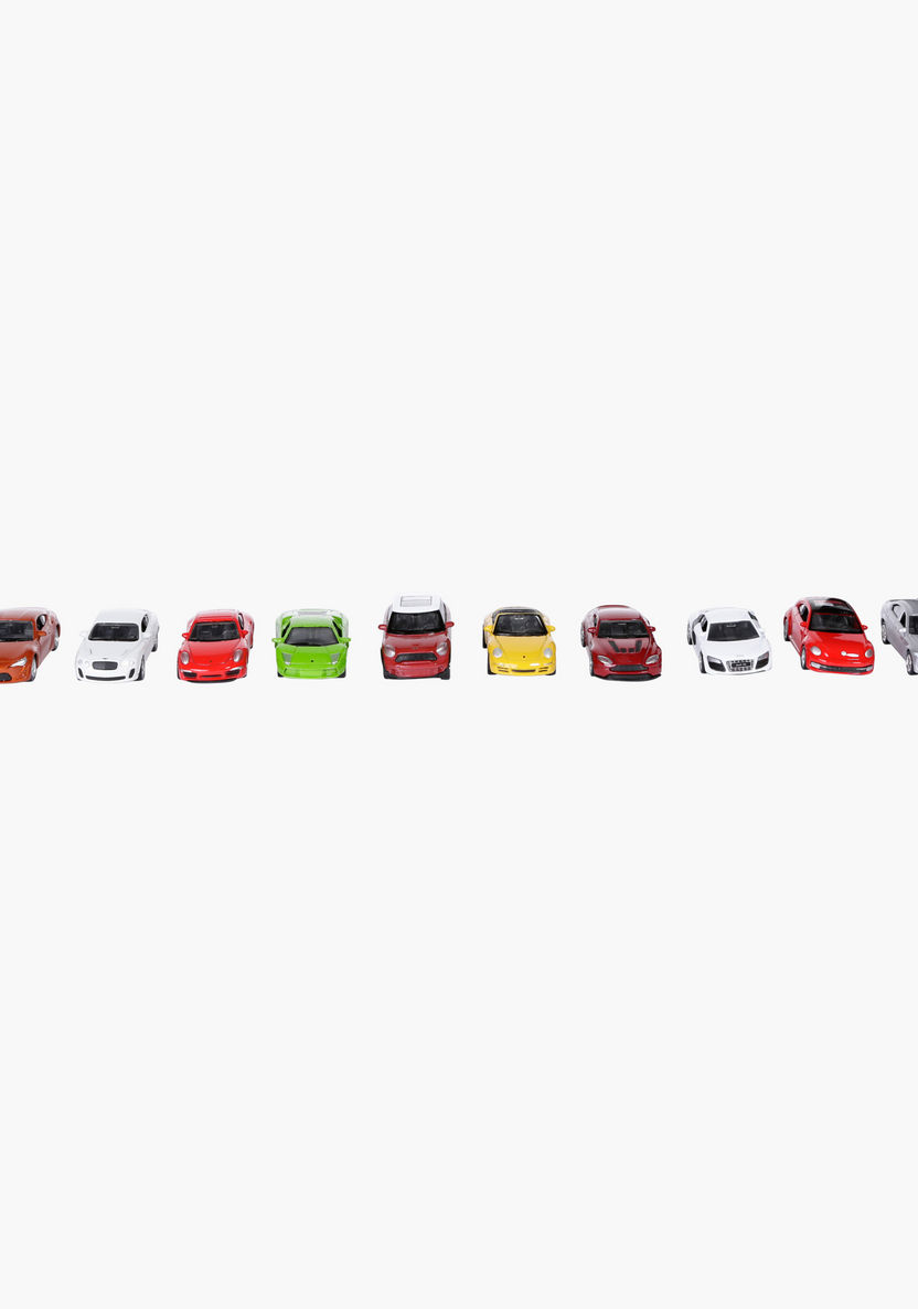 Welly 12-Piece Car Set-Scooters and Vehicles-image-1