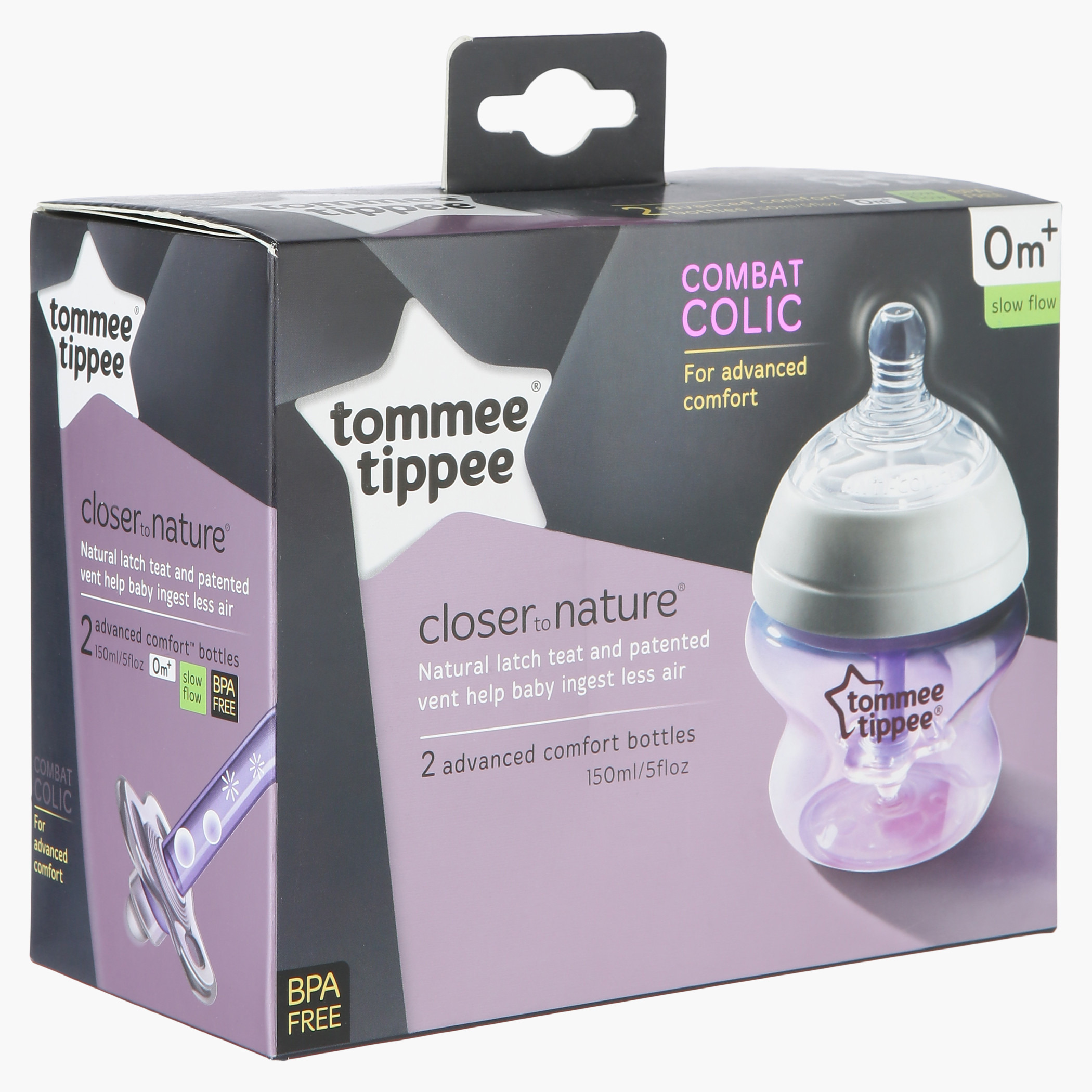 Tommee Tippee Feeding Bottle - Set of 2-baby-feeding-feedingbottles-bottlesandteats-image-2