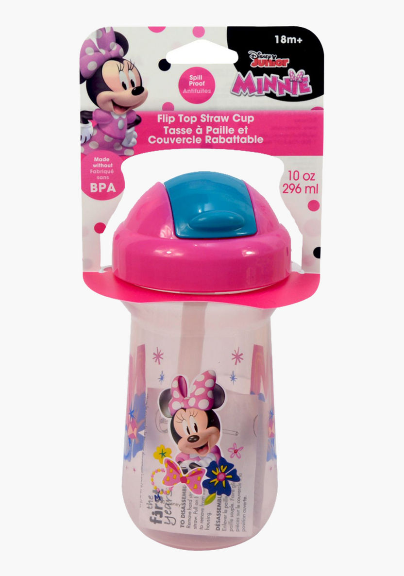 The First Years Minnie Mouse Printed Water Bottle-Bottles and Teats-image-0