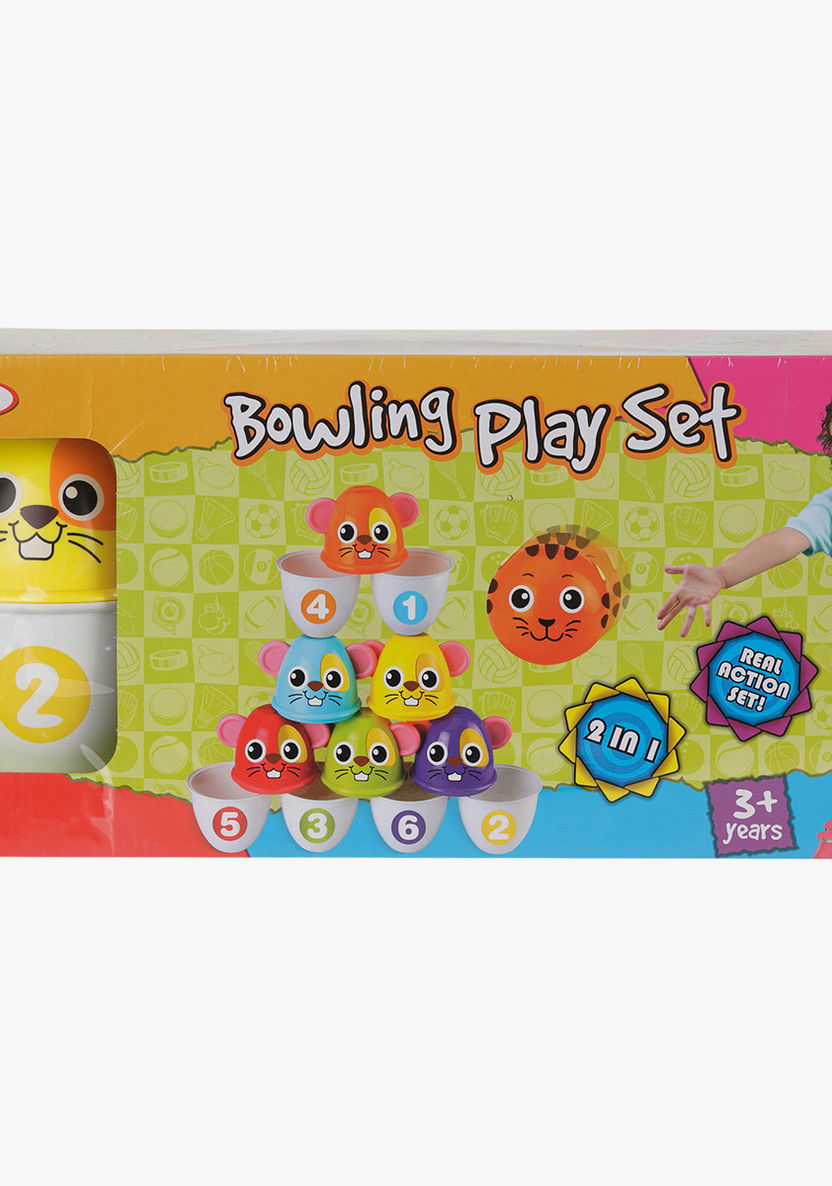Juniors Cup Bowling Play Set-Outdoor Activity-image-0