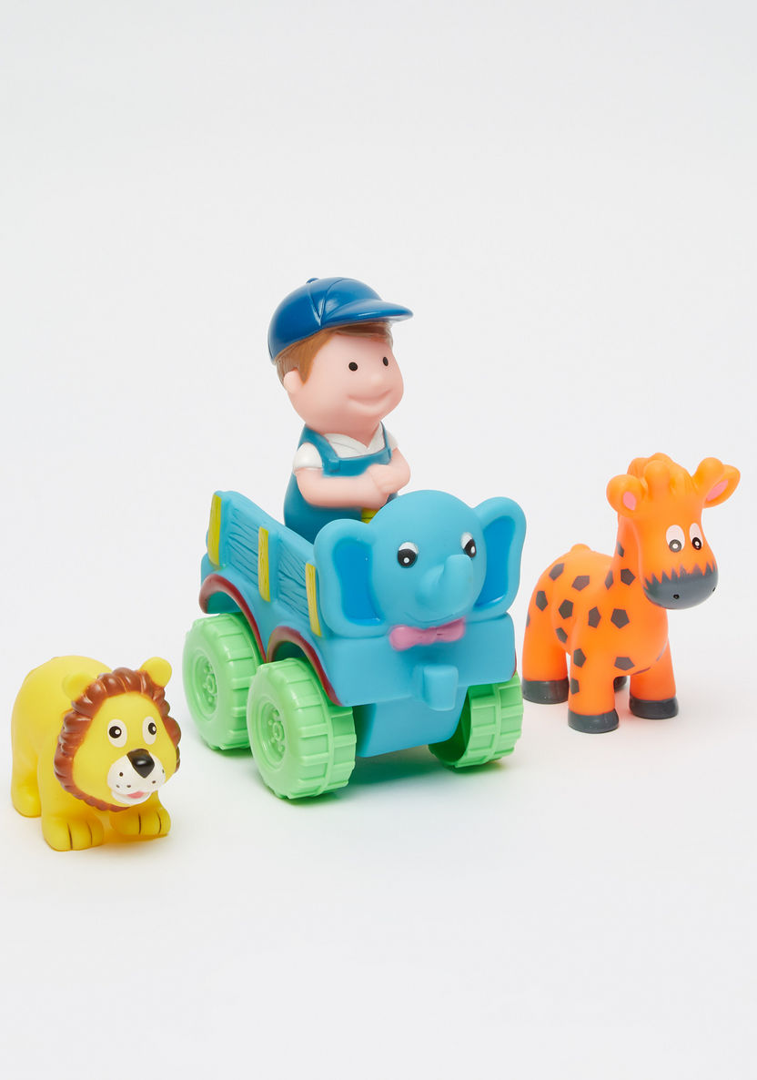 Juniors Figures and Farm Cart Playset-Baby and Preschool-image-0
