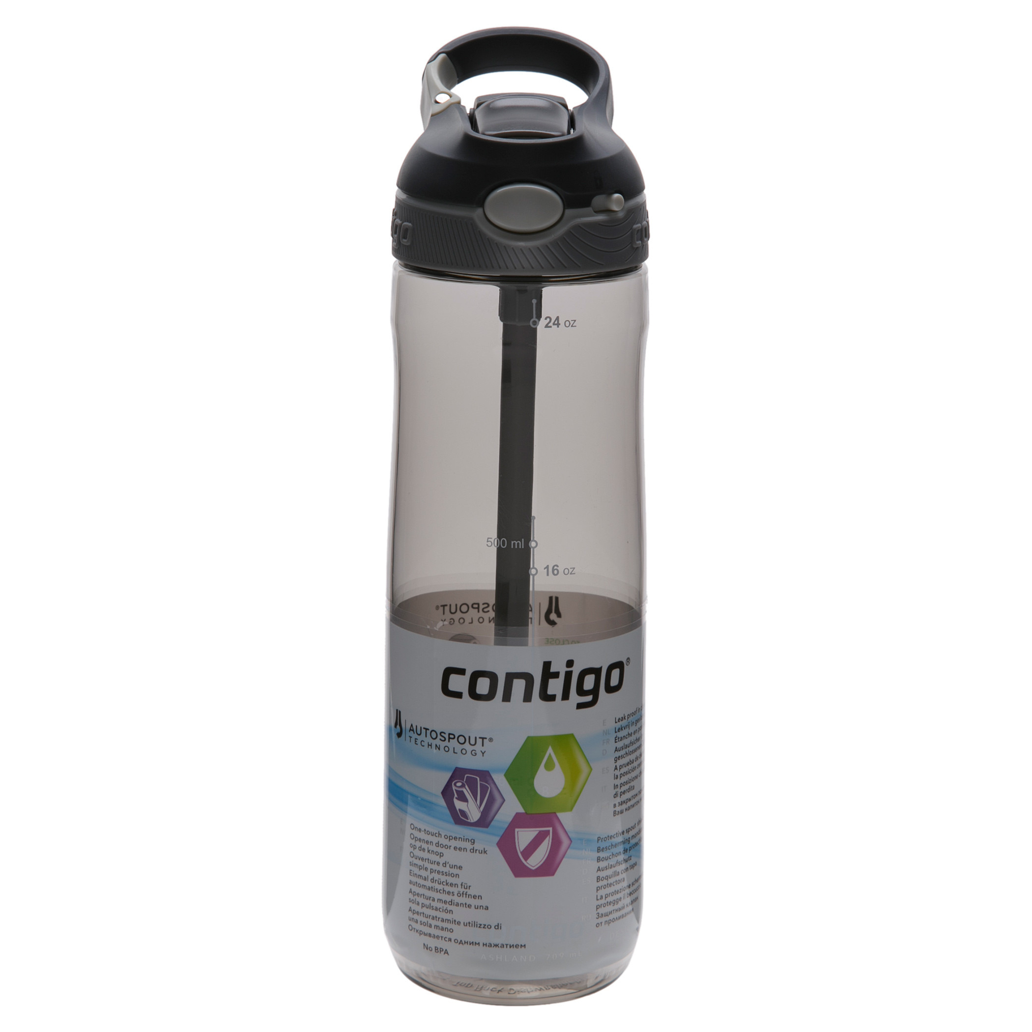 Contigo bottle hot sale size