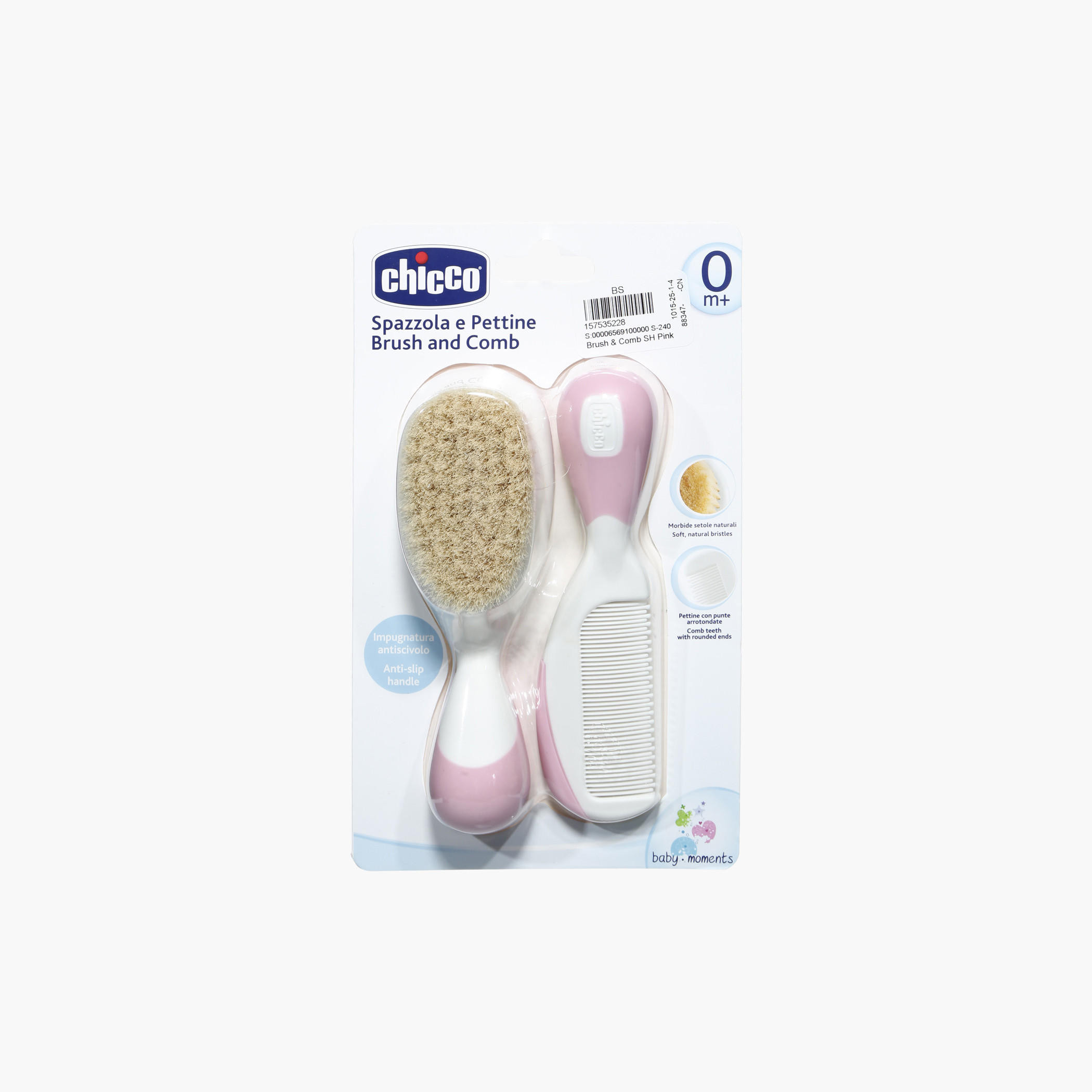 Chicco Brush and Comb Set-baby-bathandcare-hairbodyskincare-image-1