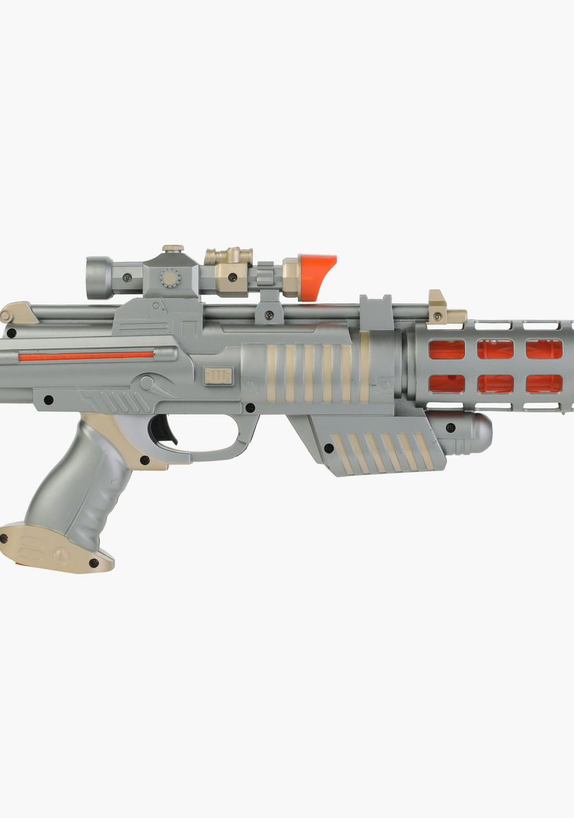 Space Gun with Light and Sound-Action Figures and Playsets-image-0